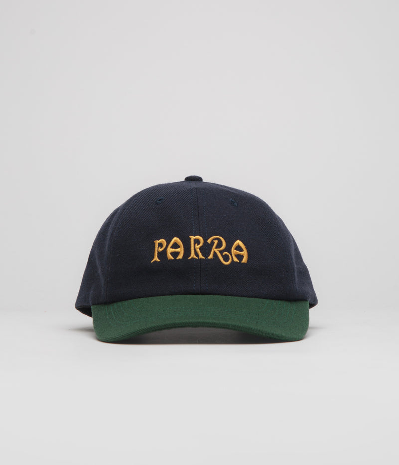 by Parra Wordle Logo Cap in Dark Navy