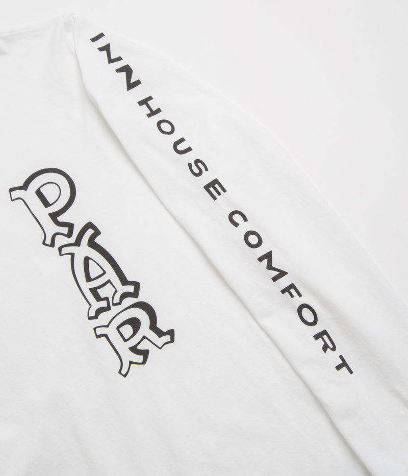 by Parra Your Face Long Sleeve T-Shirt in White