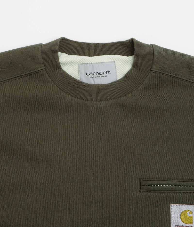 Carhartt Detroit Crewneck Sweatshirt in Olive