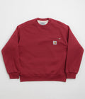 Carhartt Detroit Crewneck Sweatshirt in Scarlet