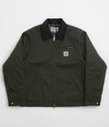 Carhartt Detroit Jacket in Olive and Black Rigid