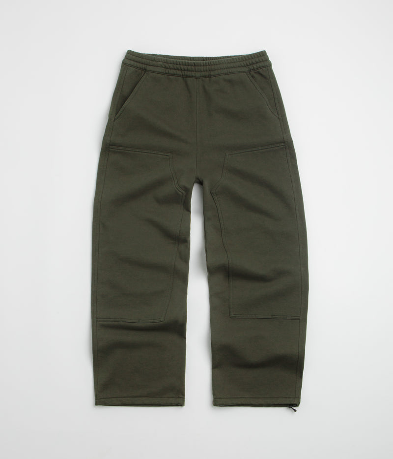 Carhartt Double Knee Sweatpants in Olive