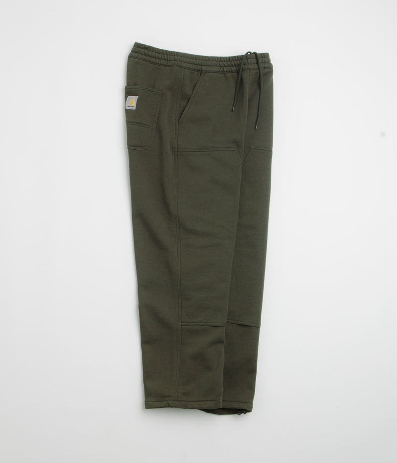Carhartt Double Knee Sweatpants in Olive