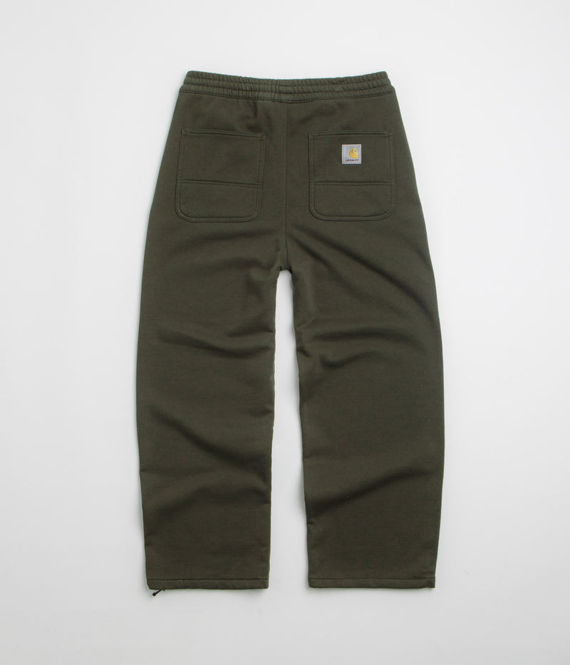 Carhartt Double Knee Sweatpants in Olive
