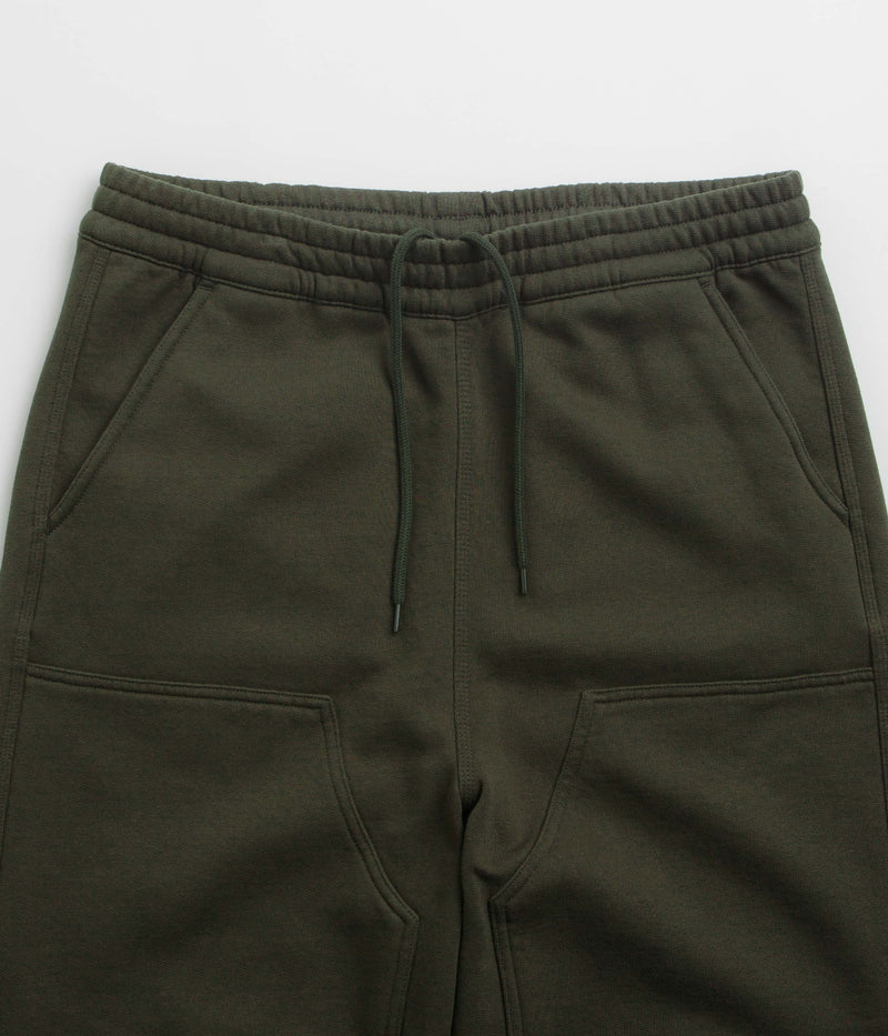 Carhartt Double Knee Sweatpants in Olive