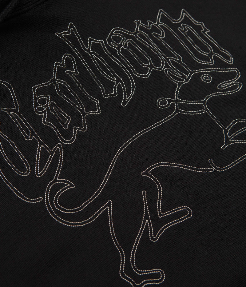 Carhartt Hackwork Hoodie in Black and Wall