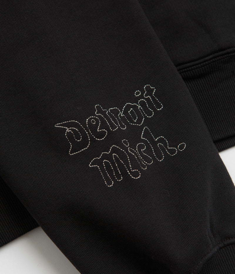 Carhartt Hackwork Hoodie in Black and Wall