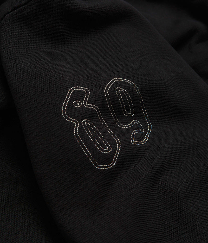 Carhartt Hackwork Hoodie in Black and Wall