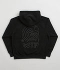 Carhartt Helix Hoodie in Black and Porphyry