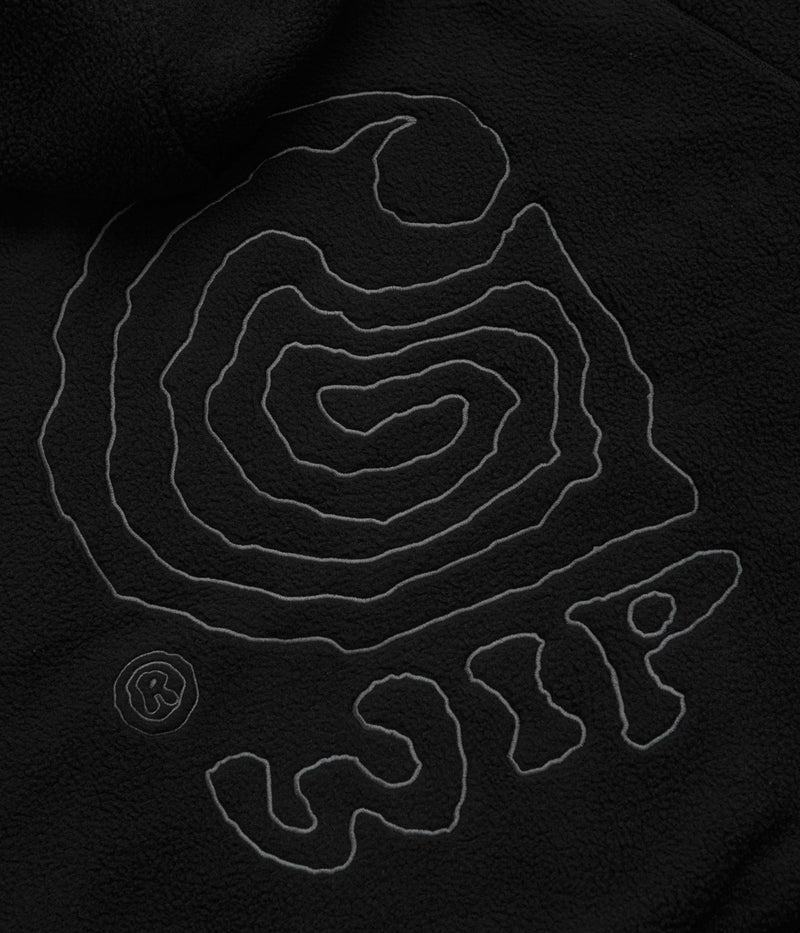 Carhartt Helix Hoodie in Black and Porphyry