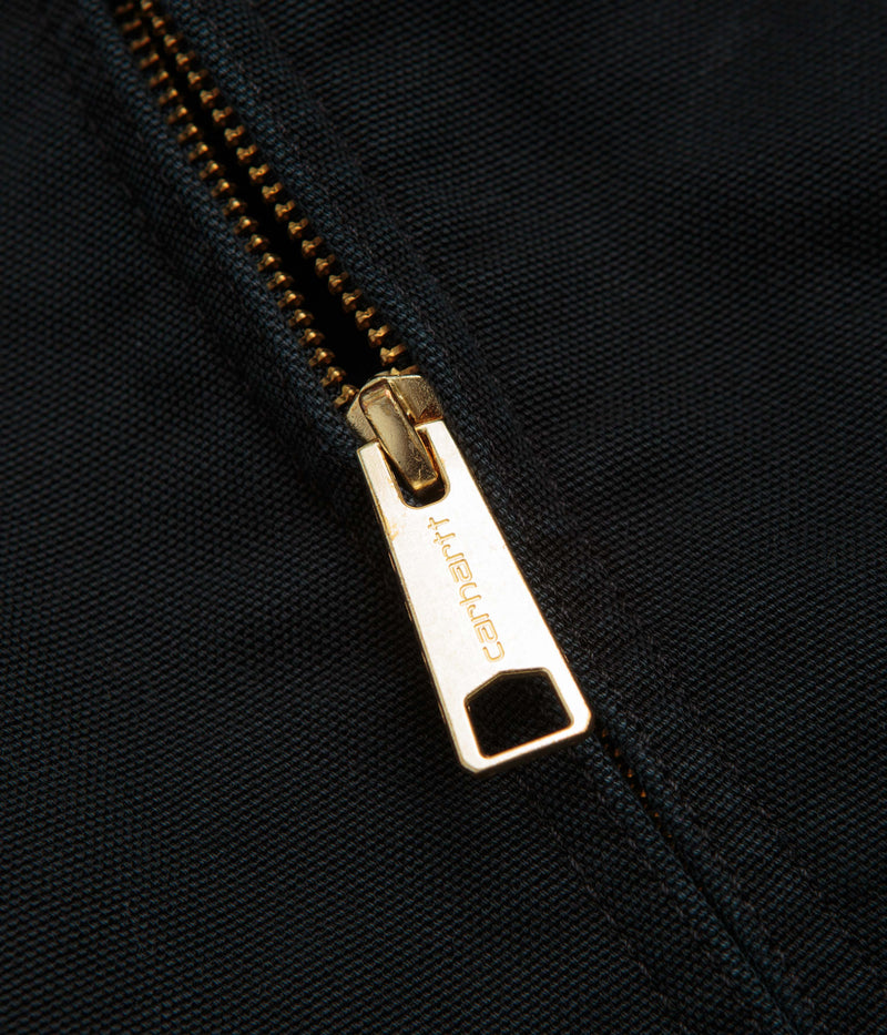 Carhartt OG Active Jacket in Black and Black Stone Canvas