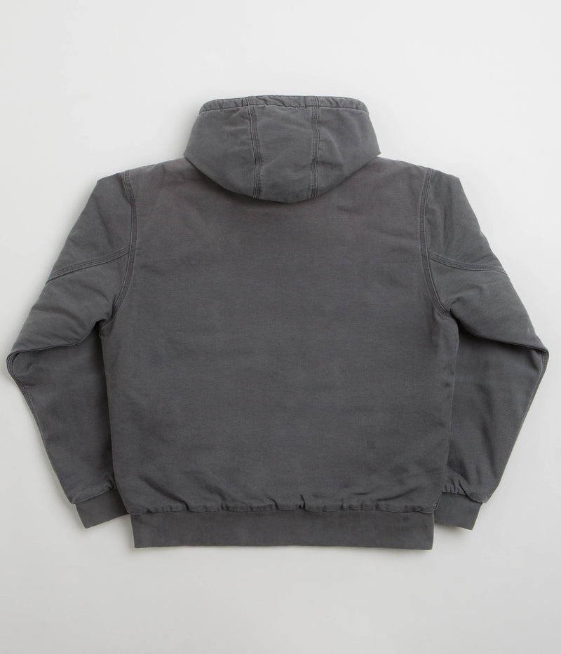 Carhartt OG Active Jacket in Graphite Stone Canvas