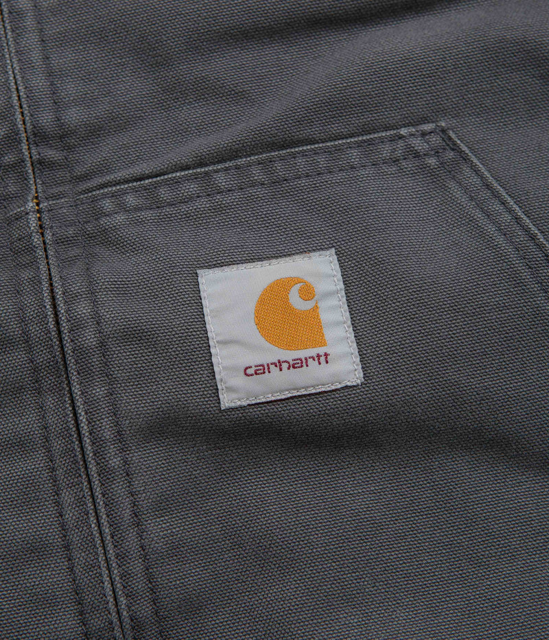 Carhartt OG Active Jacket in Graphite Stone Canvas