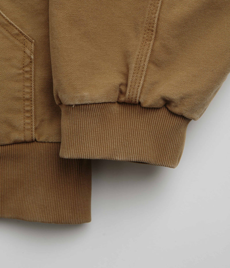Carhartt OG Active Jacket in Hamilton Brown Stone Canvas