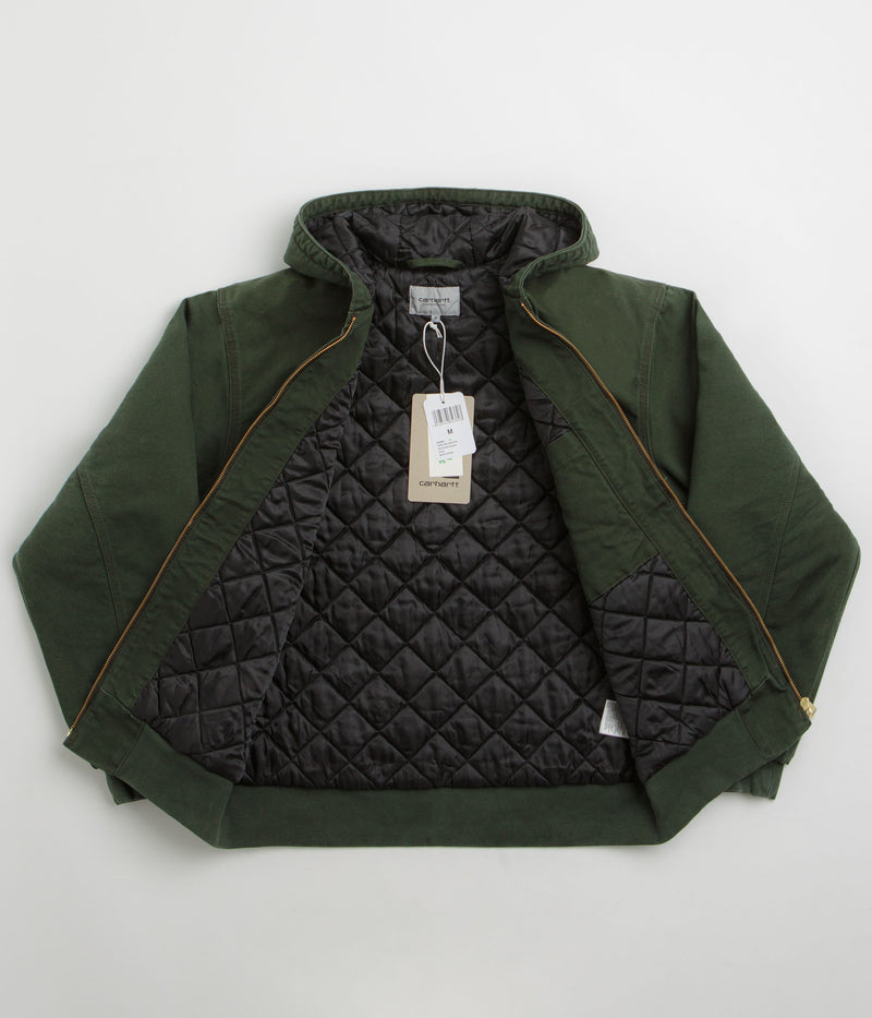 Carhartt OG Active Jacket in Olive Stone Canvas