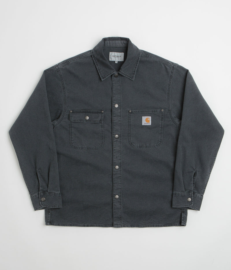 Carhartt Parrish Shirt Jacket in Obsidian