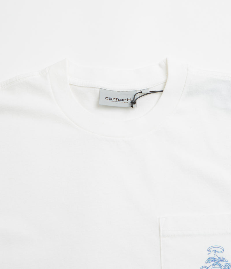 Carhartt Pond Corps Pocket T-Shirt in White