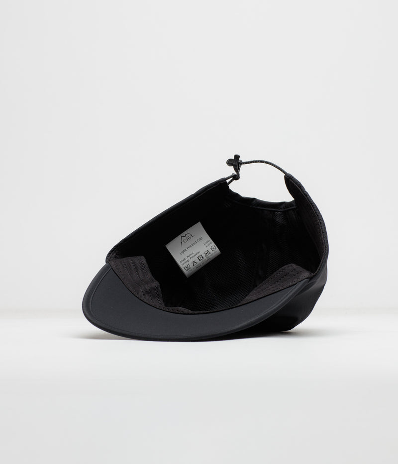 Cayl Light Pointed Cap in Black