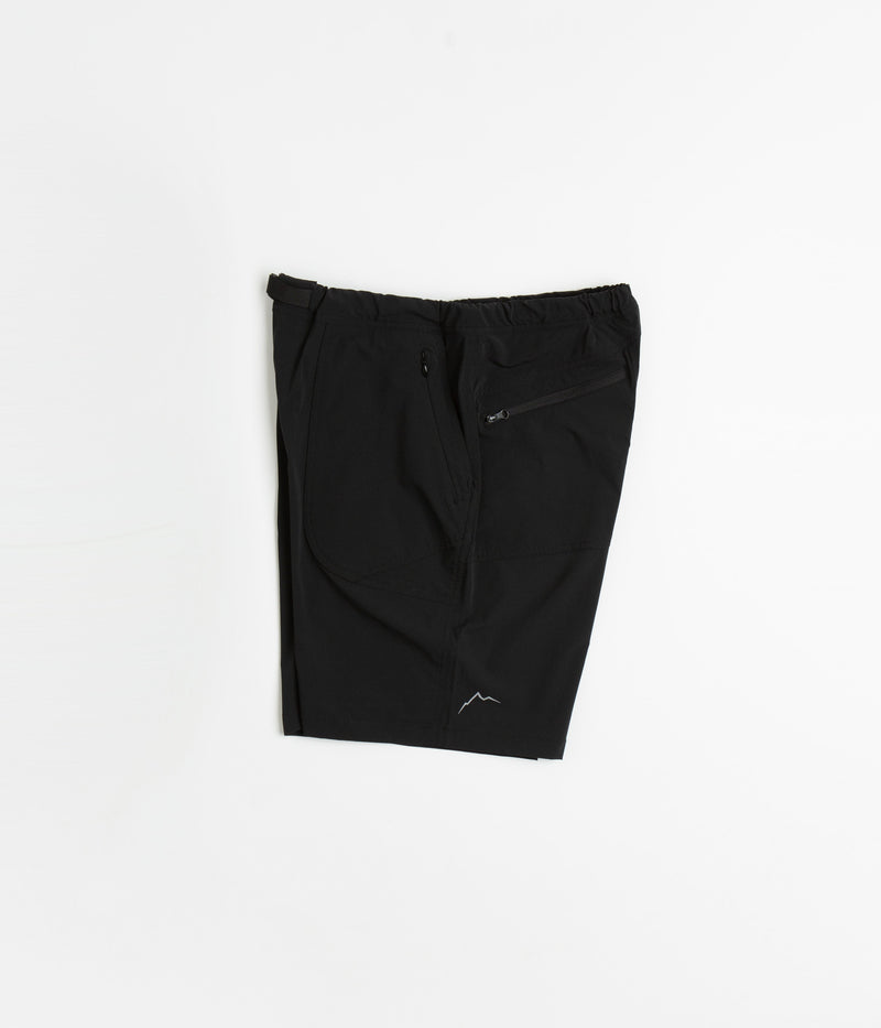 Cayl Nylon Limber Shorts in Black