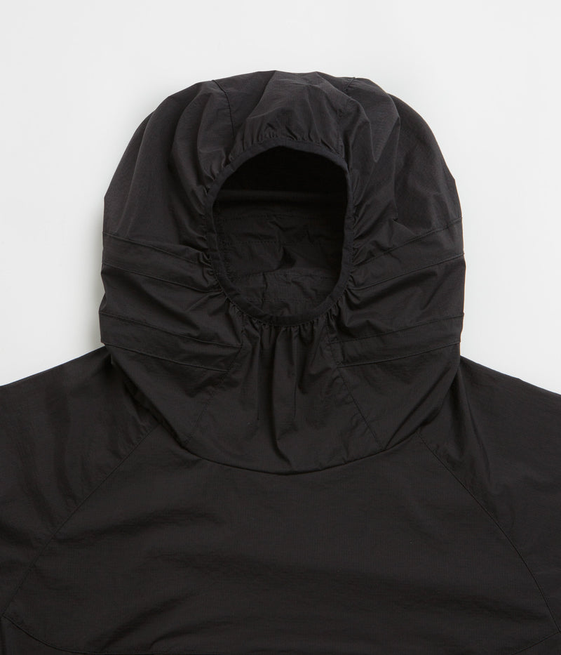 Cayl Packable Stretch Hoodie in Black