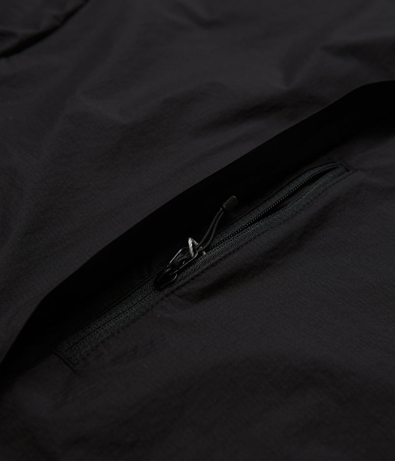 Cayl Packable Stretch Hoodie in Black