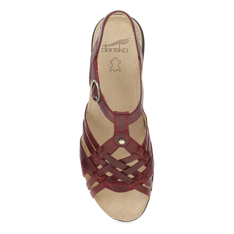 Top image of Christa Plum Leather