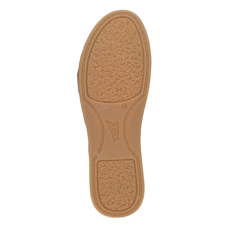Bottom image of Christa Plum Leather