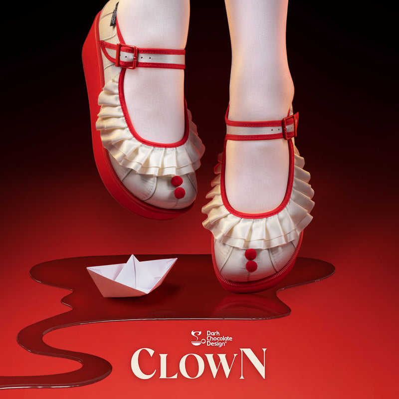 Clown Women's Mary Jane Platforms