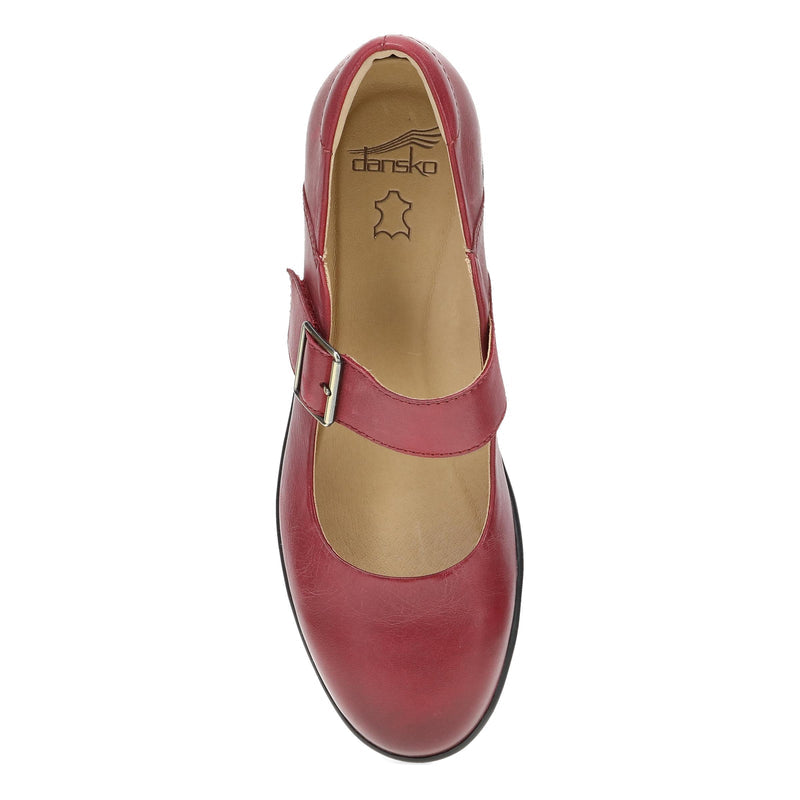 Top image of Collette Wide Red