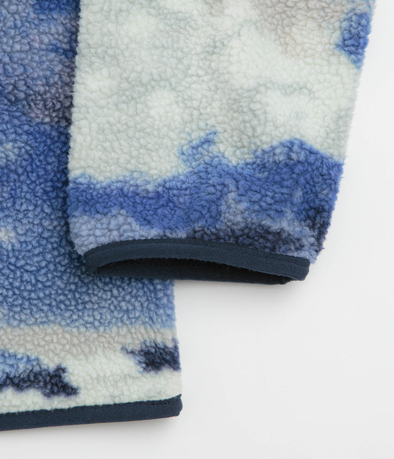 Columbia Helvetia II Printed Half Snap Fleece in Collegiate Navy and Dreaming