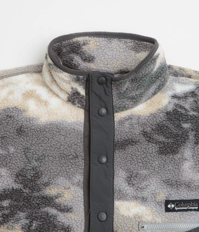 Columbia Helvetia II Printed Half Snap Fleece in Shark and Dreaming