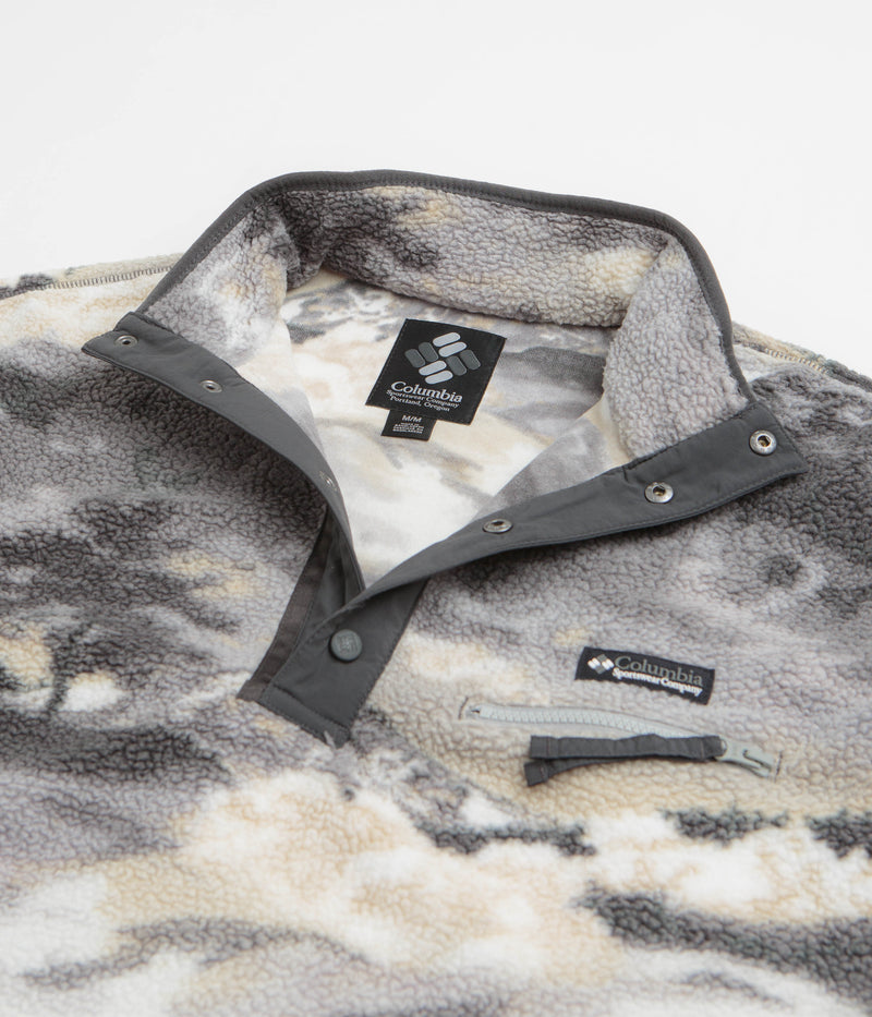 Columbia Helvetia II Printed Half Snap Fleece in Shark and Dreaming