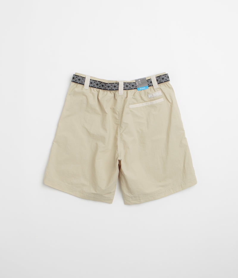 Columbia Sequoia Grove Woven 7" Shorts in Ancient Fossil and Dark Stone