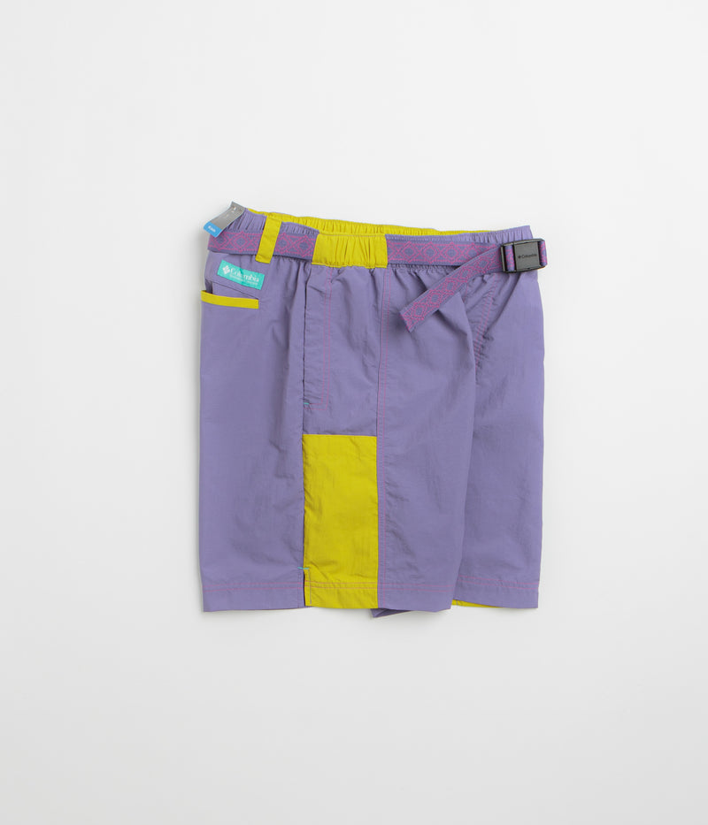 Columbia Sequoia Grove Woven 7" Shorts in Stormwatch and Antique Moss
