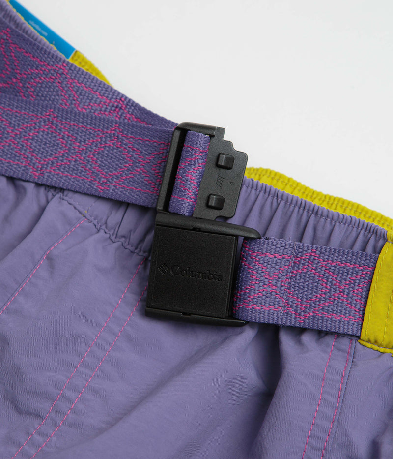 Columbia Sequoia Grove Woven 7" Shorts in Stormwatch and Antique Moss
