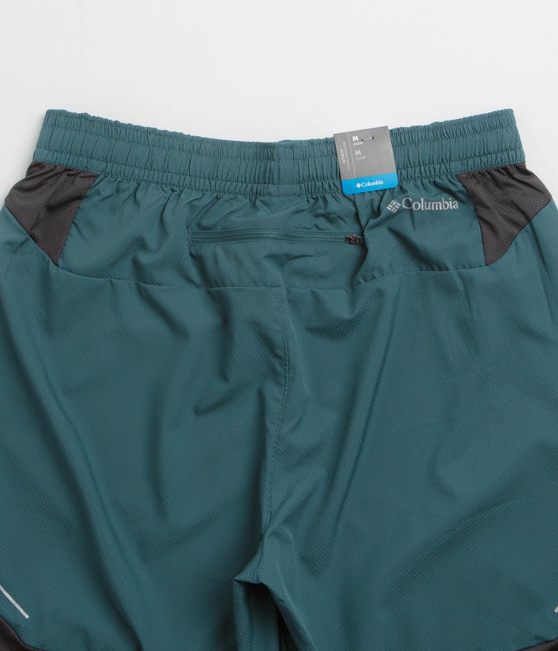 Columbia Three Pitch 7" Shorts in Everblue and Shark
