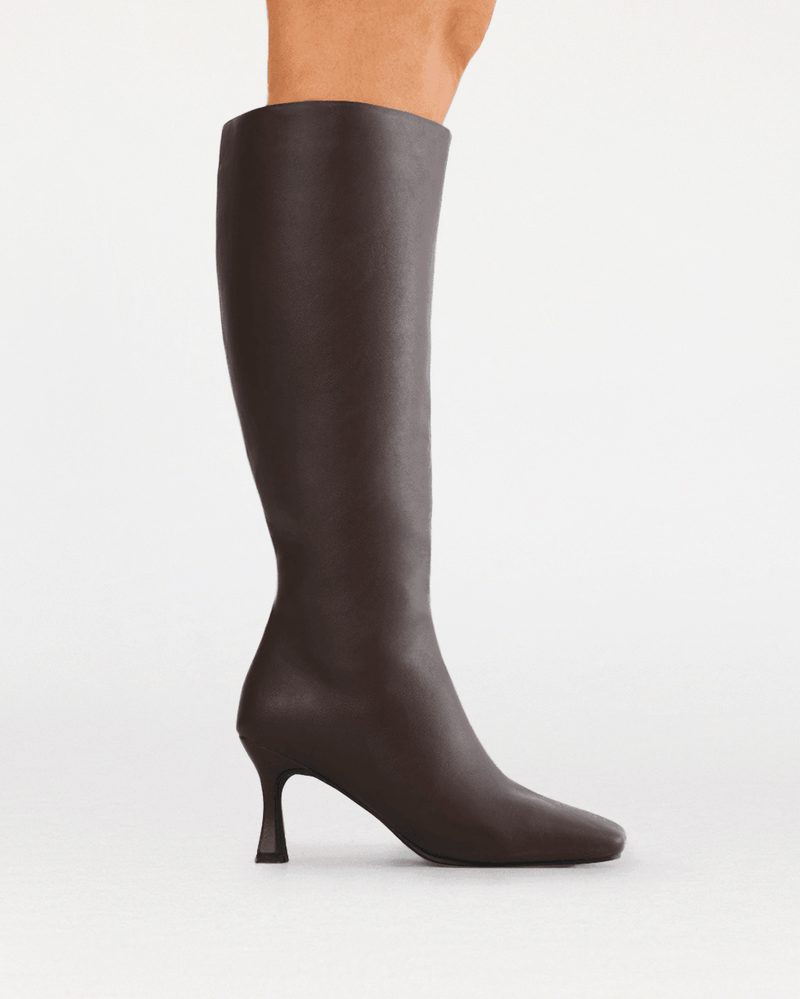 CORBIN CURVE - CHOCOLATE-Boots-Billini-Billini