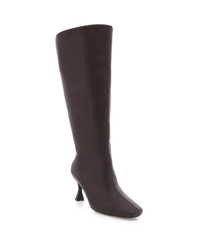 CORBIN CURVE - CHOCOLATE-Boots-Billini-Billini