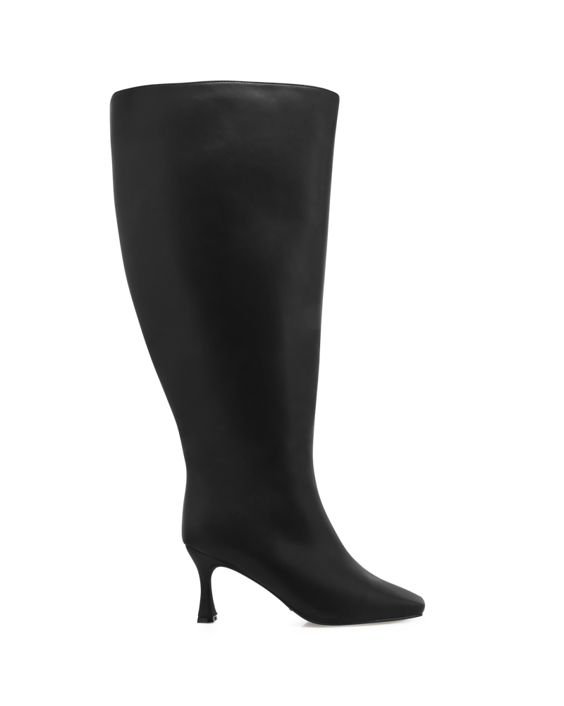 CORBIN EXTENDED CURVE - BLACK-Boots-Billini-Billini
