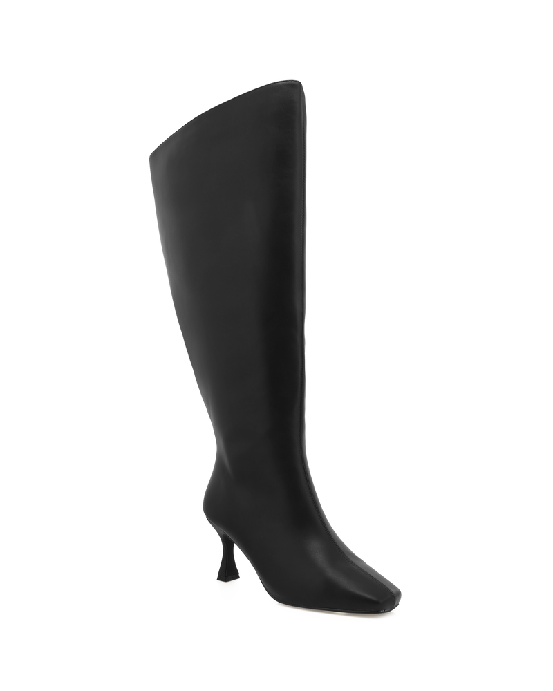 CORBIN EXTENDED CURVE - BLACK-Boots-Billini-Billini