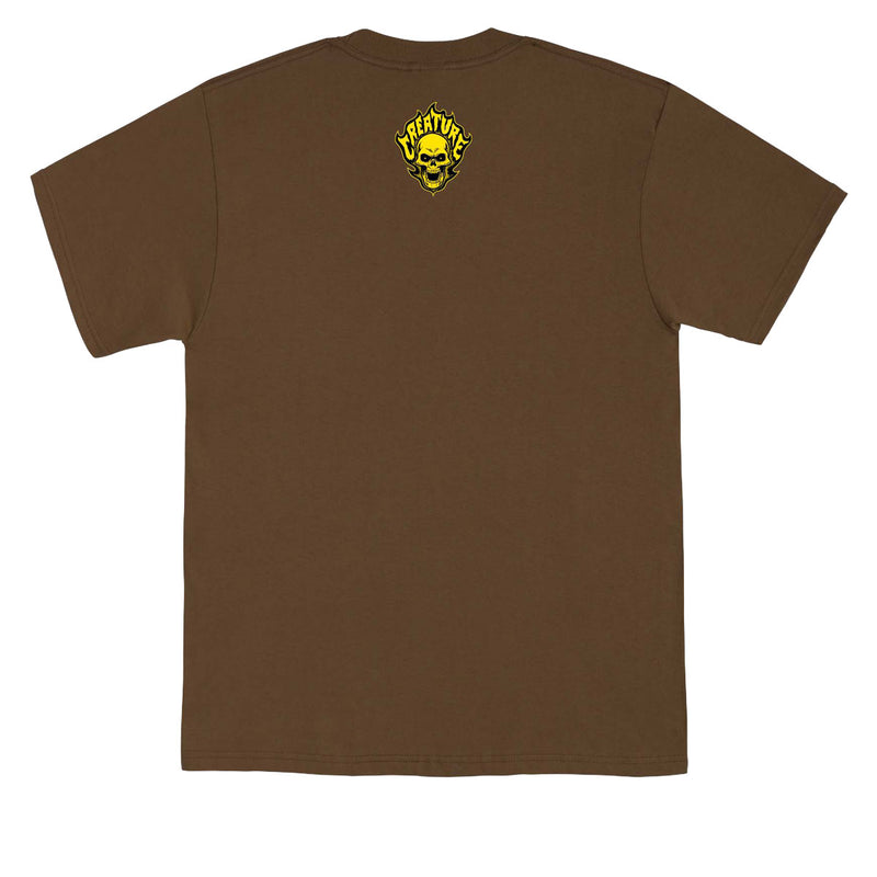 Creature Comic Book Relic T-Shirt - Dark Chocolate