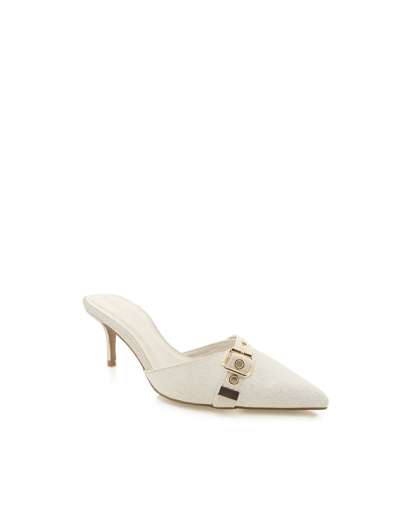 DAIJA - IVORY LINEN-Heels-Billini-Billini
