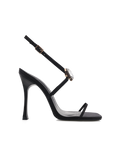 DAIRE - BLACK SATIN-Heels-Billini-Billini