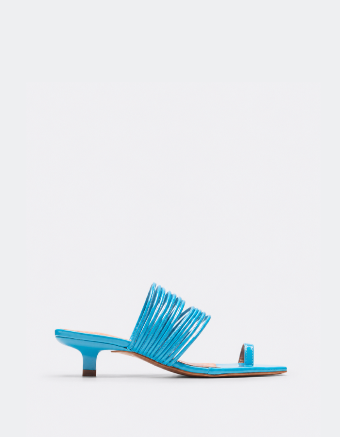 Daquiri Electric Blue Leather