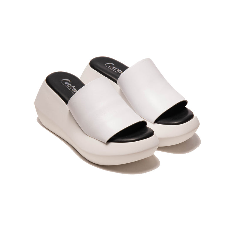 Dayo White Leather (6561196474448)