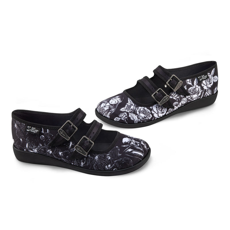 Death Stalks Women's Mary Jane Flats