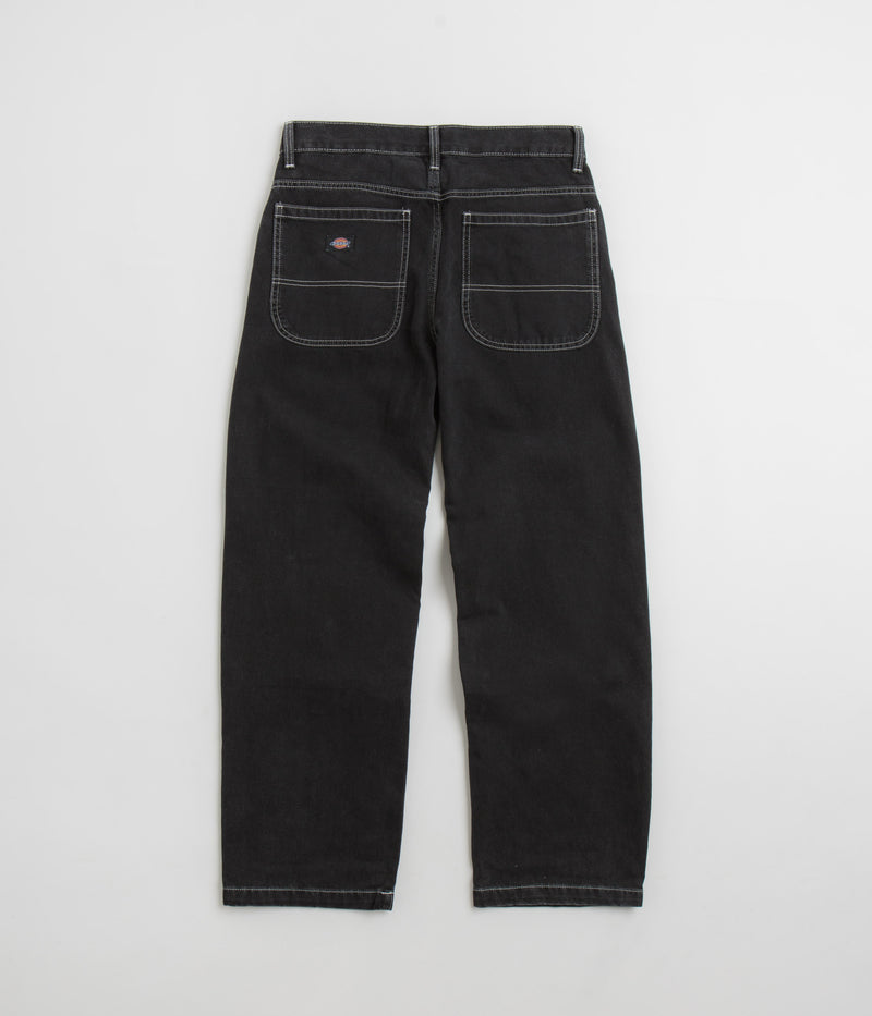 Dickies Double Knee Jeans in Black Wash