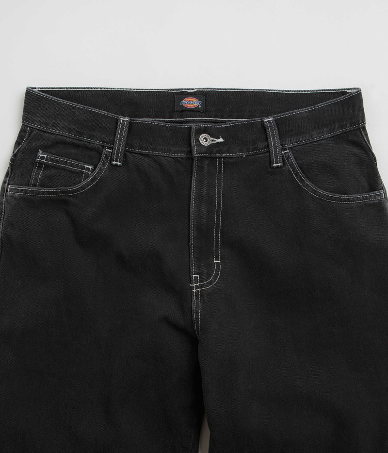 Dickies Double Knee Jeans in Black Wash