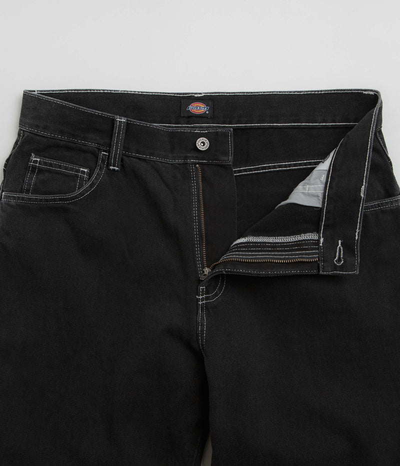 Dickies Double Knee Jeans in Black Wash