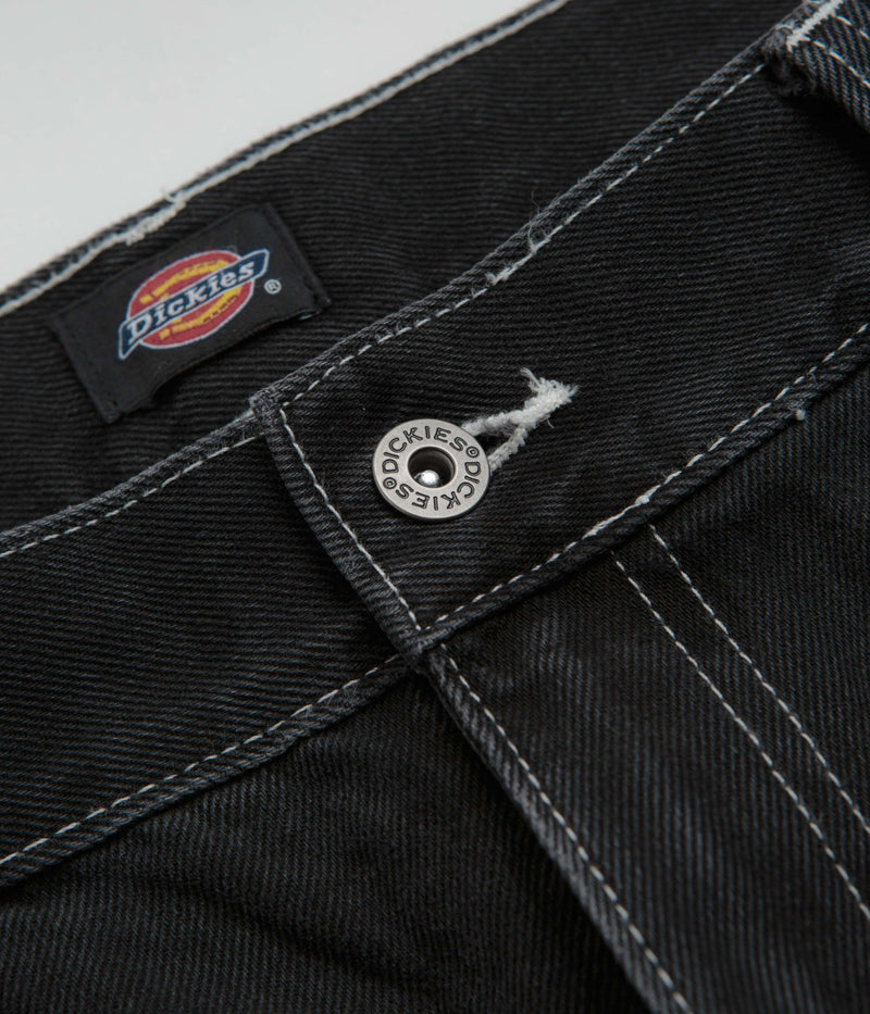 Dickies Double Knee Jeans in Black Wash